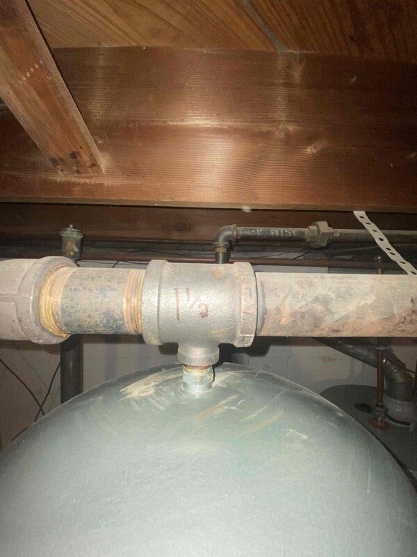 Conducted on-site inspection of 41-year-old inoperative gas boiler serving baseboard heating system. Evaluated existing installation in unfinished basement, documenting current configuration including connection points, piping condition, and associated components. Provided comprehensive replacement estimate for this aging unit that failed during operation the previous night.