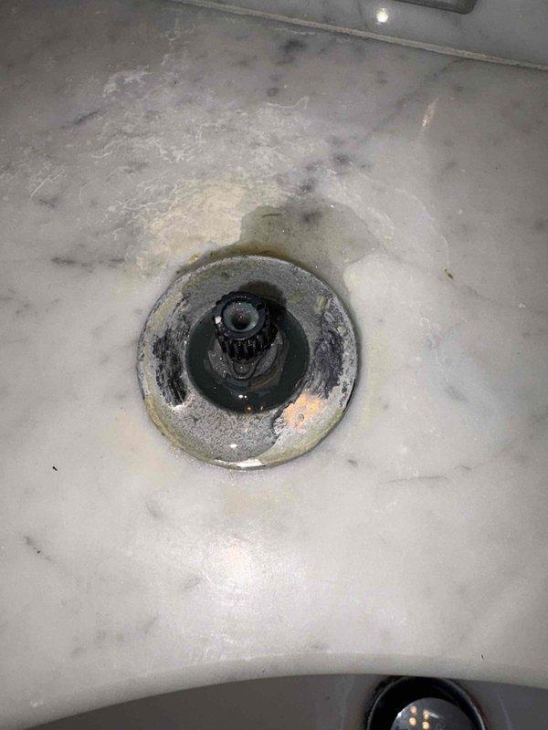 Returned to property to replace shower pressure control stem with correct cartridge (part #124011604) for rain shower system. Successfully installed customer-supplied component, resolving previous water pressure issue. Completed final testing to verify proper operation.